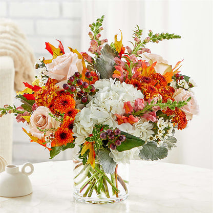 Autumnal Equinox Bouquet –  Red Rose Flowers, Salinas CA