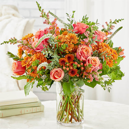 Leafy Trails Bouquet –  Red Rose Flowers, Salinas CA