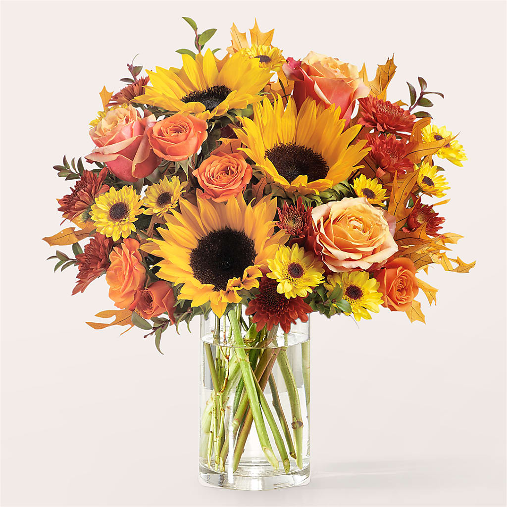 Fluttering Foliage Bouquet –  Red Rose Flowers, Salinas CA