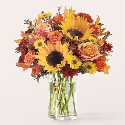 Fluttering Foliage Bouquet –  Red Rose Flowers, Salinas CA