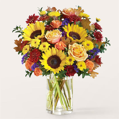 Harvest Moon Bouquet –  Red Rose Flowers, Salinas CA