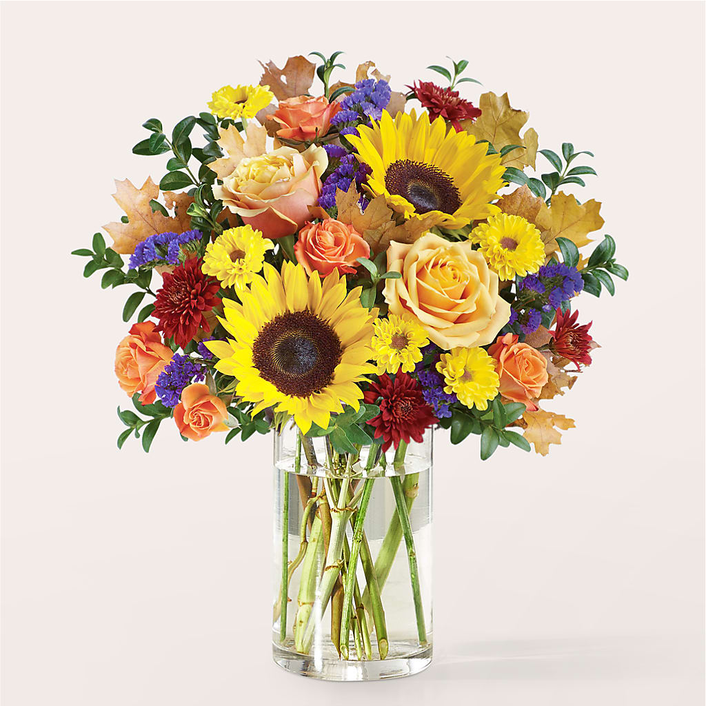 Harvest Moon Bouquet –  Red Rose Flowers, Salinas CA