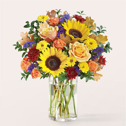 Harvest Moon Bouquet –  Red Rose Flowers, Salinas CA