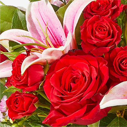 Hopeless Romantic Bouquet –  Red Rose Flowers, Salinas CA