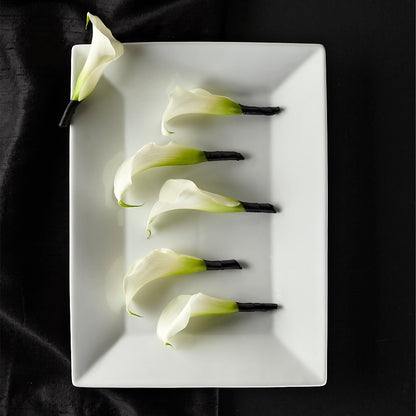 Calla Lily Promise Boutonniere –  Red Rose Flowers, Salinas CA
