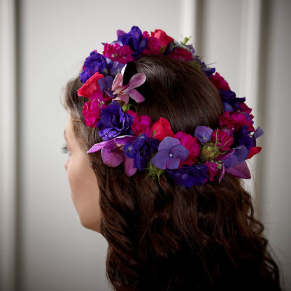Butterfly Kisses Hair Decor –  Red Rose Flowers, Salinas CA