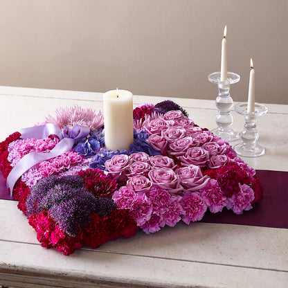 Promise of Love Unity Arrangement –  Red Rose Flowers, Salinas CA