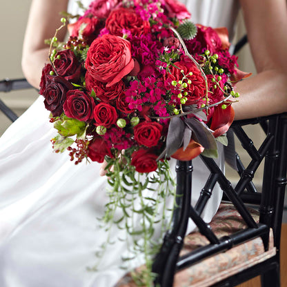 Pure Grace Bouquet –  Red Rose Flowers, Salinas CA
