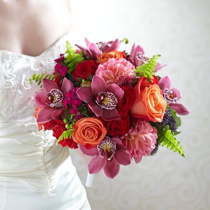 Brilliant Blossoms Bouquet –  Red Rose Flowers, Salinas CA