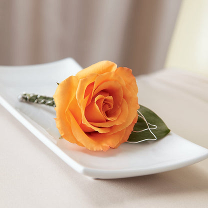 Lifetime of Love Boutonniere –  Red Rose Flowers, Salinas CA