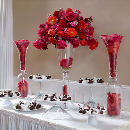 Life's Sweetness Centerpiece –  Red Rose Flowers, Salinas CA