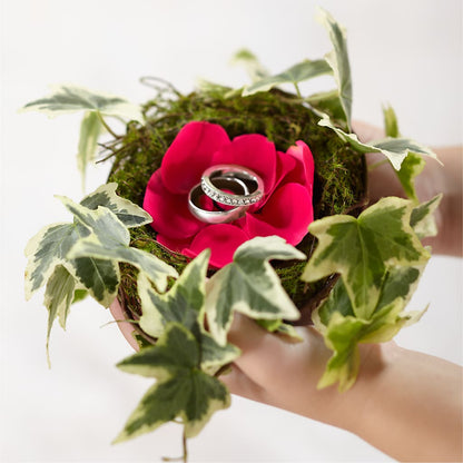 Lila Rose Ring Nest –  Red Rose Flowers, Salinas CA