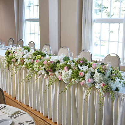 State of Joy Head Table Arrangement –  Red Rose Flowers, Salinas CA