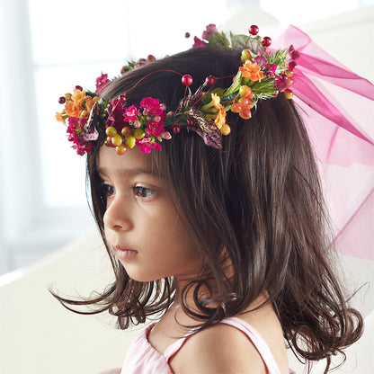 Baby Love Headpiece –  Red Rose Flowers, Salinas CA
