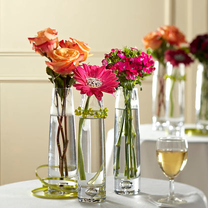 Sparkling Toast Centerpiece –  Red Rose Flowers, Salinas CA
