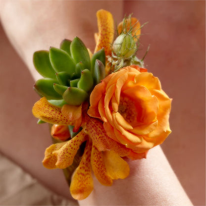 Irresistible Love Wrist Corsage –  Red Rose Flowers, Salinas CA